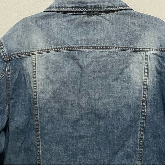Sunset Creek Casual Menswear Denim Jean Jacket Size XXL Pro Edge Clothing - Picture 11 of 12